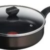 Tefal Sauteerpan Cook & Clean 26 Cm Aluminium Zwart -Keukenbenodigdheden 1200x646 1