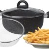 Platinum Frituurpan/ Friteuse - RVS - 24 Cm - 6.6L -Keukenbenodigdheden 1200x653