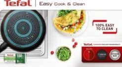 Tefal Sauteerpan Cook & Clean 26 Cm Aluminium Zwart -Keukenbenodigdheden 1200x660 2