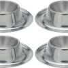 Merkloos 4x Stuks Eierdopjes Van RVS 8.5 X 2,5 Cm - Stapelbare Eierdopjes - Elk Weekend En Met Pasen -Keukenbenodigdheden 1200x661 1