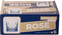 Mammoet Waterglas Rose 33 Cl Transparant 6 Stuk(s) -Keukenbenodigdheden 1200x673 11