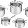 Tefal Duetto+ Pannenset -10 Delig- 5 Pannen - Kookpannenset - Zilver - Afdruipdeksels -Keukenbenodigdheden 1200x675 17