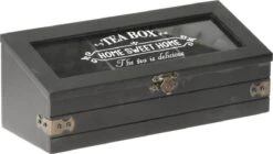 Excellent Houseware Houten Theedoos/theekist Met 3 Vakken - 24 X 9 X 9 Cm - Antraciet - Theedozen 11 Excellent Houseware Houten Theedoos/theekist Met 3 Vakken - 24 X 9 X 9 Cm - Antraciet - Theedozen -Keukenbenodigdheden 1200x679 5