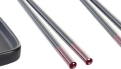 7-delige Sushi Serveer Set Aardewerk Voor 2 Personen Zwart - Sushi Servies -Keukenbenodigdheden 1200x686 1