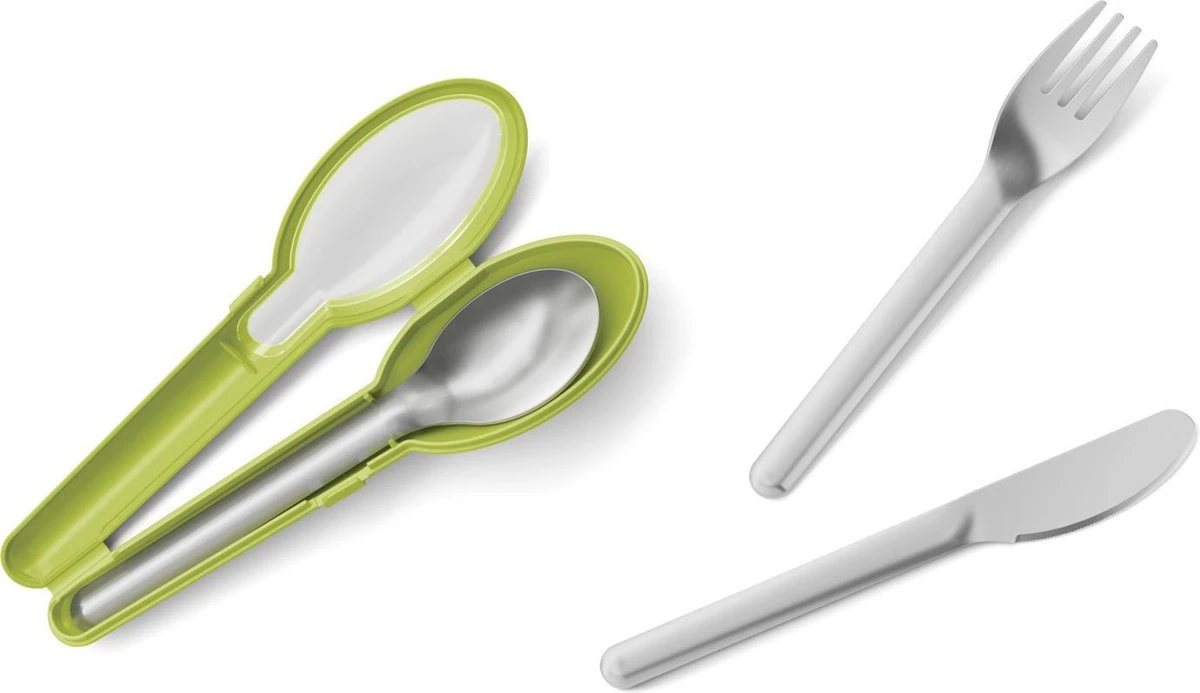 Tefal Masterseal To Go Bestekset - 3-delig 3 Tefal Masterseal To Go Bestekset - 3-delig