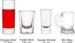 Libbey Shotglas Chicago - 70 Ml / 7 Cl - 6 Stuks - Shotglas - Amuseglaasje - Dessertglas - Aperitief - Vaatwasserbestendig - Hoge Kwaliteit 14 Libbey Shotglas Chicago - 70 Ml / 7 Cl - 6 Stuks - Shotglas - Amuseglaasje - Dessertglas - Aperitief - Vaatwasserbestendig - Hoge Kwaliteit -Keukenbenodigdheden 1200x697 4