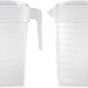 Merkloos Pakket Van 2x Stuks Kunststof Schenkkannen/waterkannen Van 2 Liter - 2000 Ml - Feest/partij/zomer 1 Merkloos Pakket Van 2x Stuks Kunststof Schenkkannen/waterkannen Van 2 Liter - 2000 Ml - Feest/partij/zomer -Keukenbenodigdheden 1200x725