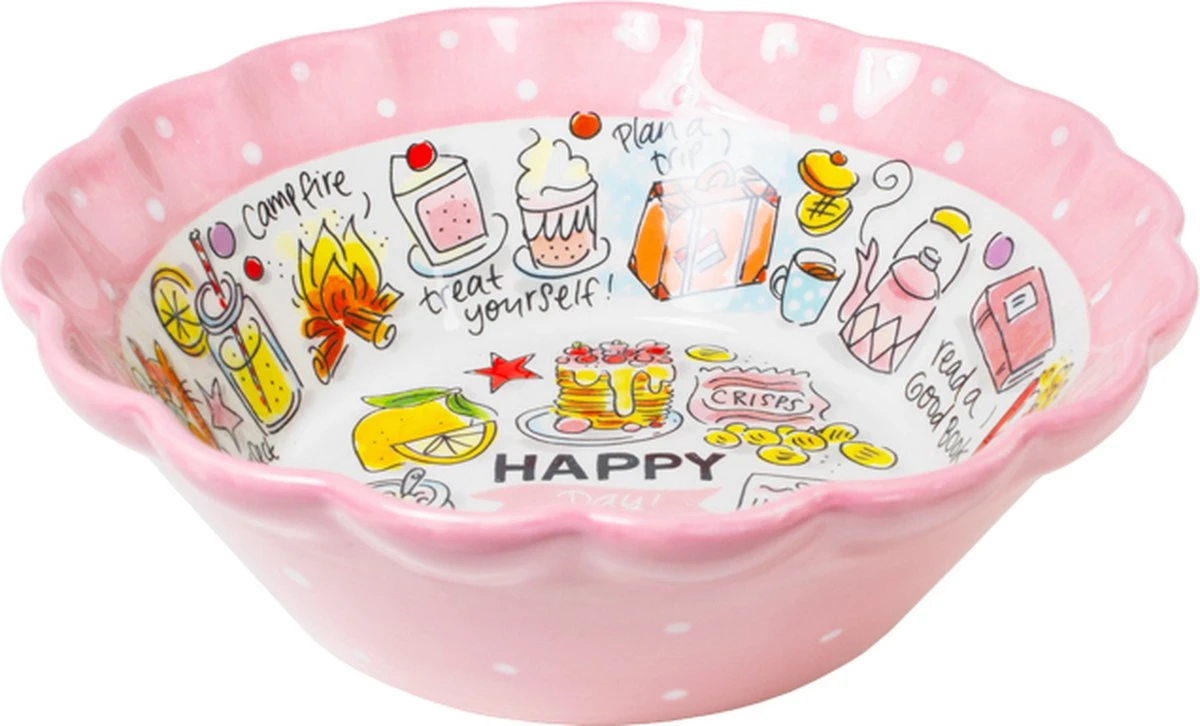 Blond Amsterdam, Happy - Serveerschaal 3 Blond Amsterdam, Happy - Serveerschaal