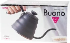 Hario V60 Buono Waterketel 1,2 Liter - Zwart 11 Hario V60 Buono Waterketel 1,2 Liter - Zwart -Keukenbenodigdheden 1200x737 3