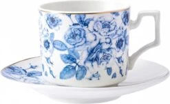 Karaca -Manolya Set Van 6 Koffiekopjes- 100 Ml-12-delig, 6 Espressokopjes En 6 Schoteltjes, Moccakopjes, Cappuccino, Koffieserviesset Van Porselein -Keukenbenodigdheden 1200x738