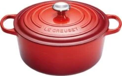 Le Creuset Signature Braadpan - 4,2 L - 24 Cm - Kersenrood 25 Le Creuset Signature Braadpan - 4,2 L - 24 Cm - Kersenrood -Keukenbenodigdheden 1200x753 7