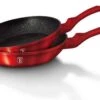 Berlinger Haus 1612 - Set Van 2 Granietpannen - Koekenpan - Rood Metallic - Burgundy Line - 22 En 26 Cm -Keukenbenodigdheden 1200x759 3