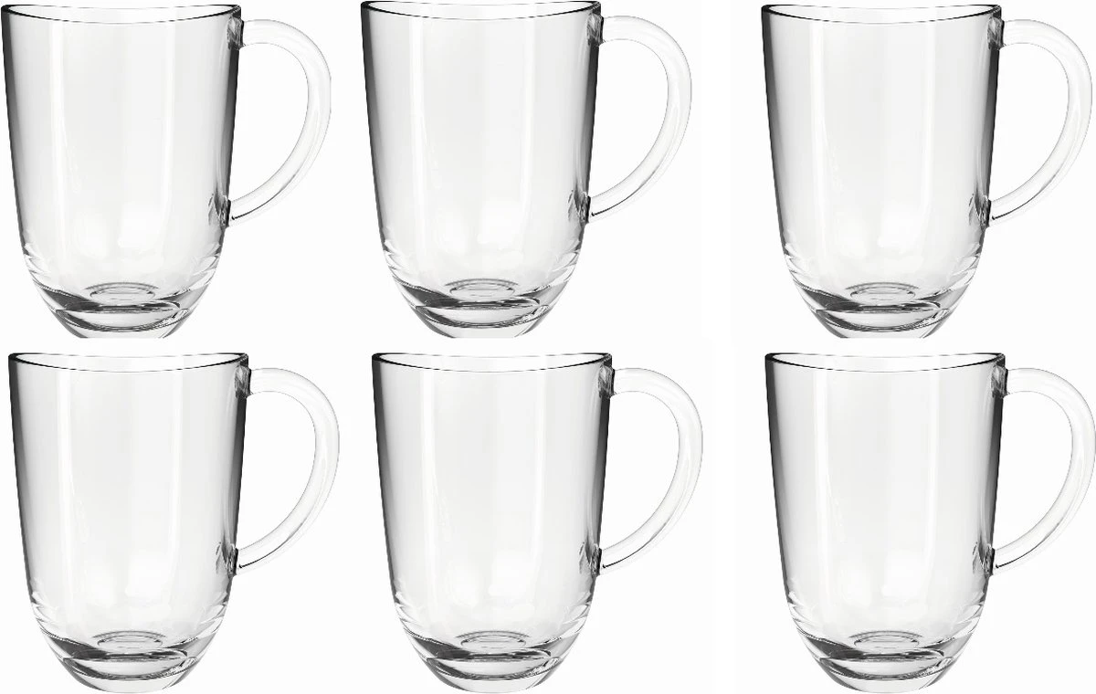 Leonardo Napoli Latte Macchiato - Set Van 6 Glazen 3 Leonardo Napoli Latte Macchiato - Set Van 6 Glazen
