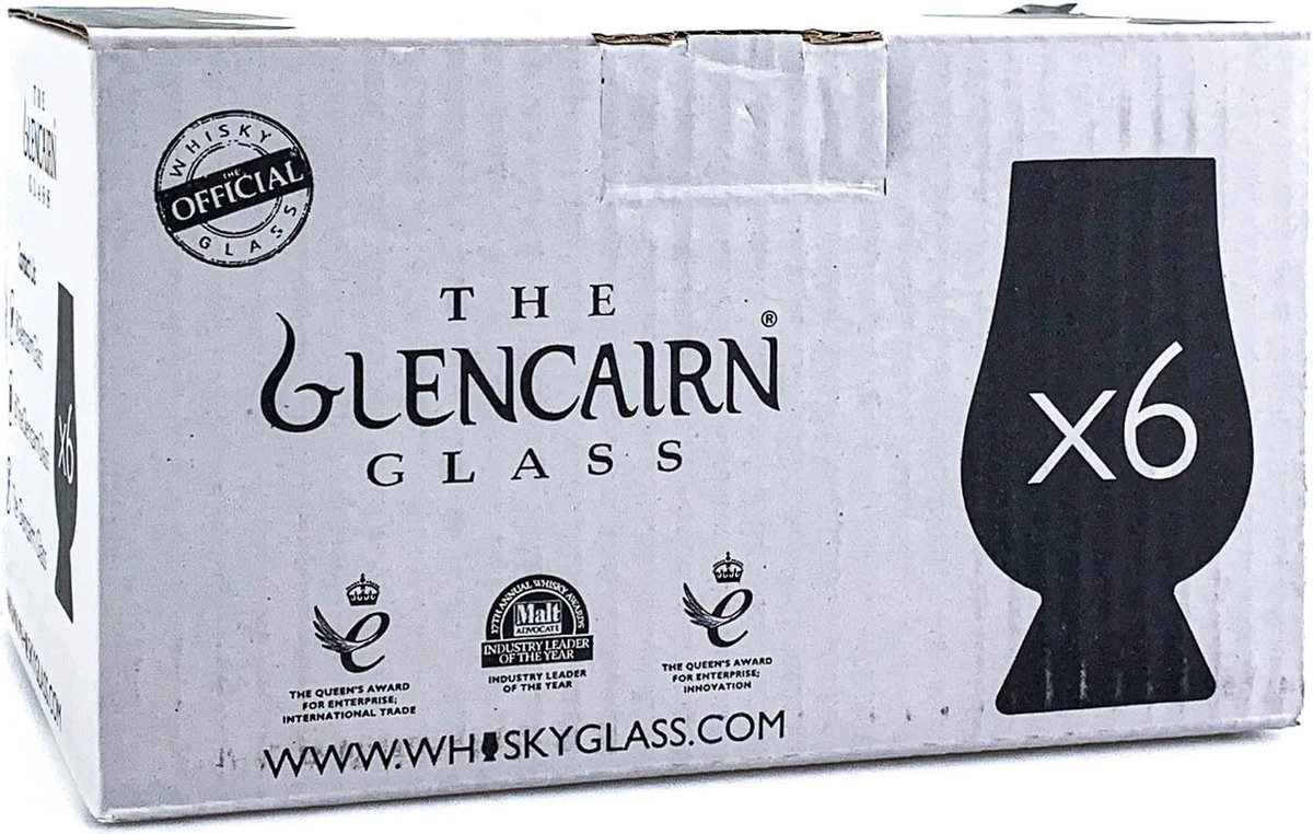 Glencairn 6x Whiskyglas Sobere Verpakking - Kristal Loodvrij - Made In Scotland 4 Glencairn 6x Whiskyglas Sobere Verpakking - Kristal Loodvrij - Made In Scotland - Afbeelding 2