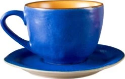 Vivi Oggi - Koffiekopjes Set Van 6 - Ø 9cm - Cappuccino - Kop En Schotel - 150 Ml - Italië -Keukenbenodigdheden 1200x764