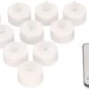 LED Theelichtjes/waxinelichtjes/kaarsjes Geel Vlameffect Met Afstandsbediening 10 Stuks - Kunststof Waxinelichtjes -Keukenbenodigdheden 1200x788 7