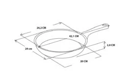 GreenPan Essentials Pannenkoekenpan 24cm - Zwart - Inductie - PFAS-vrij 16 GreenPan Essentials Pannenkoekenpan 24cm - Zwart - Inductie - PFAS-vrij -Keukenbenodigdheden 1200x800 199