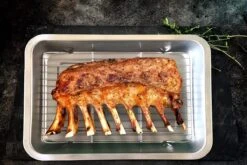 YUGN Braadslede Ovenschaal Braadslee Oven - Braadslede Met Rooster Voor Ovengerechten - Roestvrijstaal En 36x27x7CM - Cadeau Tip 22 YUGN Braadslede Ovenschaal Braadslee Oven - Braadslede Met Rooster Voor Ovengerechten - Roestvrijstaal En 36x27x7CM - Cadeau Tip -Keukenbenodigdheden 1200x800 239