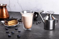 VDN Dubbelwandige Koffieglazen Theeglazen - 300 ML Mokken - Set Van 4 Handgeblazen Cappuccino Latte Macchiato Glazen Dubbelwandig -Keukenbenodigdheden 1200x800 278