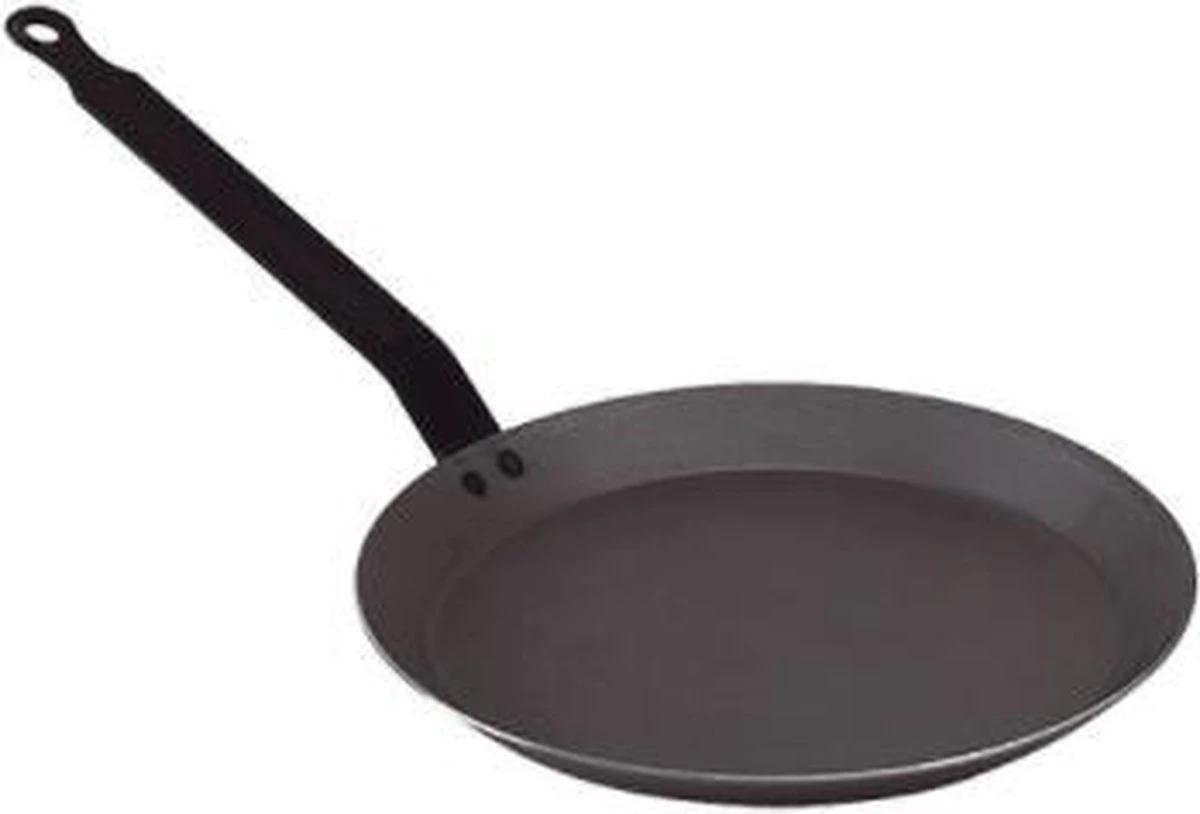 De Buyer Carbone Plus Crêpe- En Pannenkoekenpan - Ø 26cm - Plaatstaal 6 De Buyer Carbone Plus Crêpe- En Pannenkoekenpan - Ø 26cm - Plaatstaal - Afbeelding 4