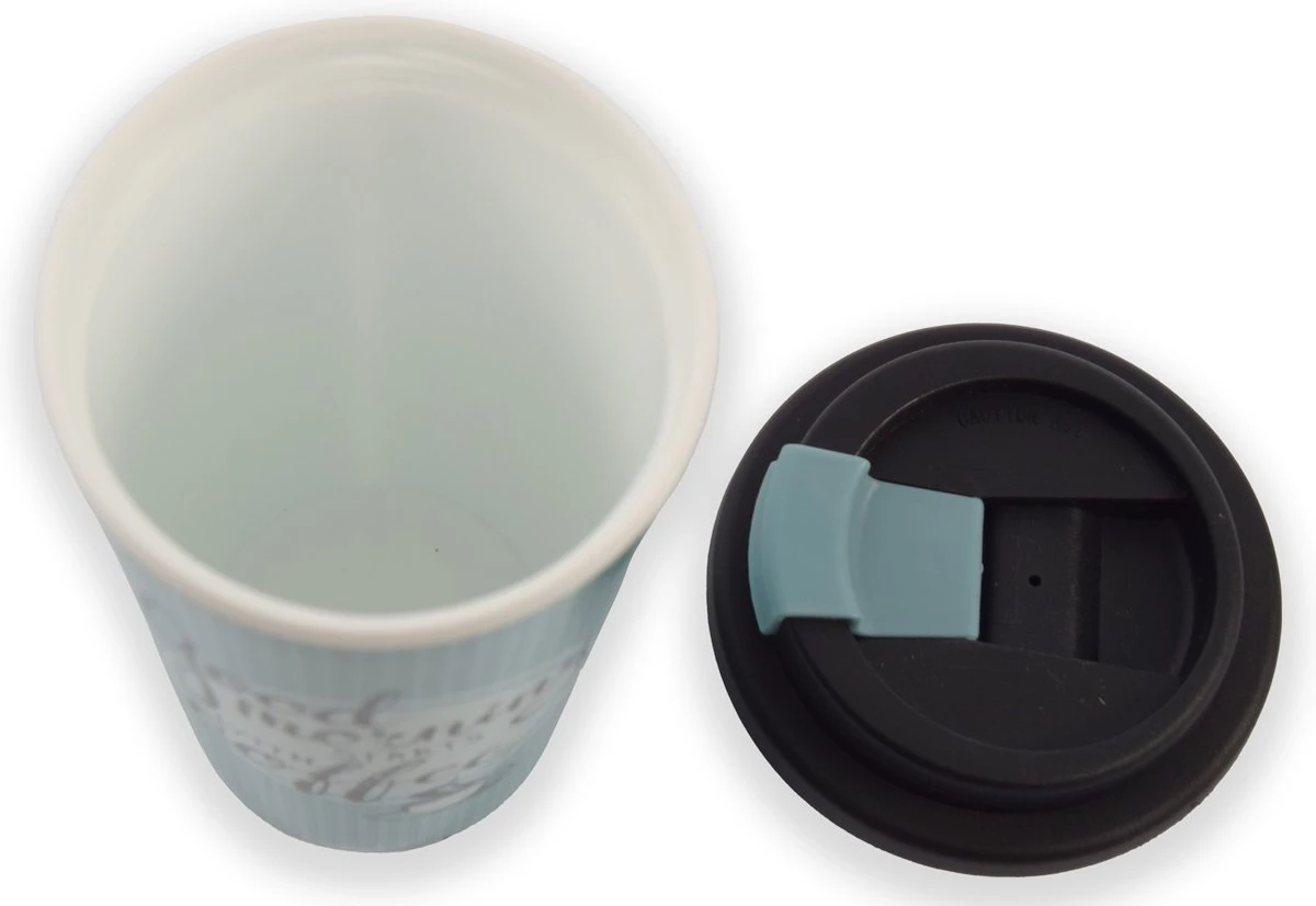 Travel Mug - 450 Ml - Koffiebeker To Go - Mok Koffie Of Thee - Reisbeker, Koffiebeker - Coffee To Go Beker - CRUISING TRAVEL MUG - To-Go Beker GOODMORNING Kleine Formaat 4 Travel Mug - 450 Ml - Koffiebeker To Go - Mok Koffie Of Thee - Reisbeker, Koffiebeker - Coffee To Go Beker - CRUISING TRAVEL MUG - To-Go Beker GOODMORNING Kleine Formaat - Afbeelding 2