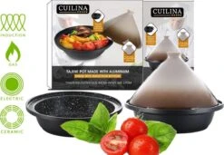 CUILINA Tajine Ø 30 Cm Geschikt Voor Alle Kookplaten, Inclusief Inductie. -Keukenbenodigdheden 1200x831 2
