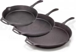 Petromax Fp30-t, Skillet, 28 Cm, Pan Met Steel, Gietijzer, Zwart 17 Petromax Fp30-t, Skillet, 28 Cm, Pan Met Steel, Gietijzer, Zwart -Keukenbenodigdheden 1200x833 1