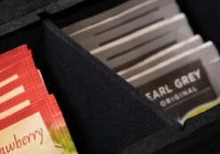 CasaLupo Theedoos Zwart 6-vaks - Met Fluweel - 24 X 16 Cm -Keukenbenodigdheden 1200x840 12