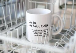 Grappige Mok Met Tekst: Jaja Je Hebt Gelijk | Grappige Cadeaus | Koffiemok | Koffiebeker | Theemok | Theebeker -Keukenbenodigdheden 1200x840 3