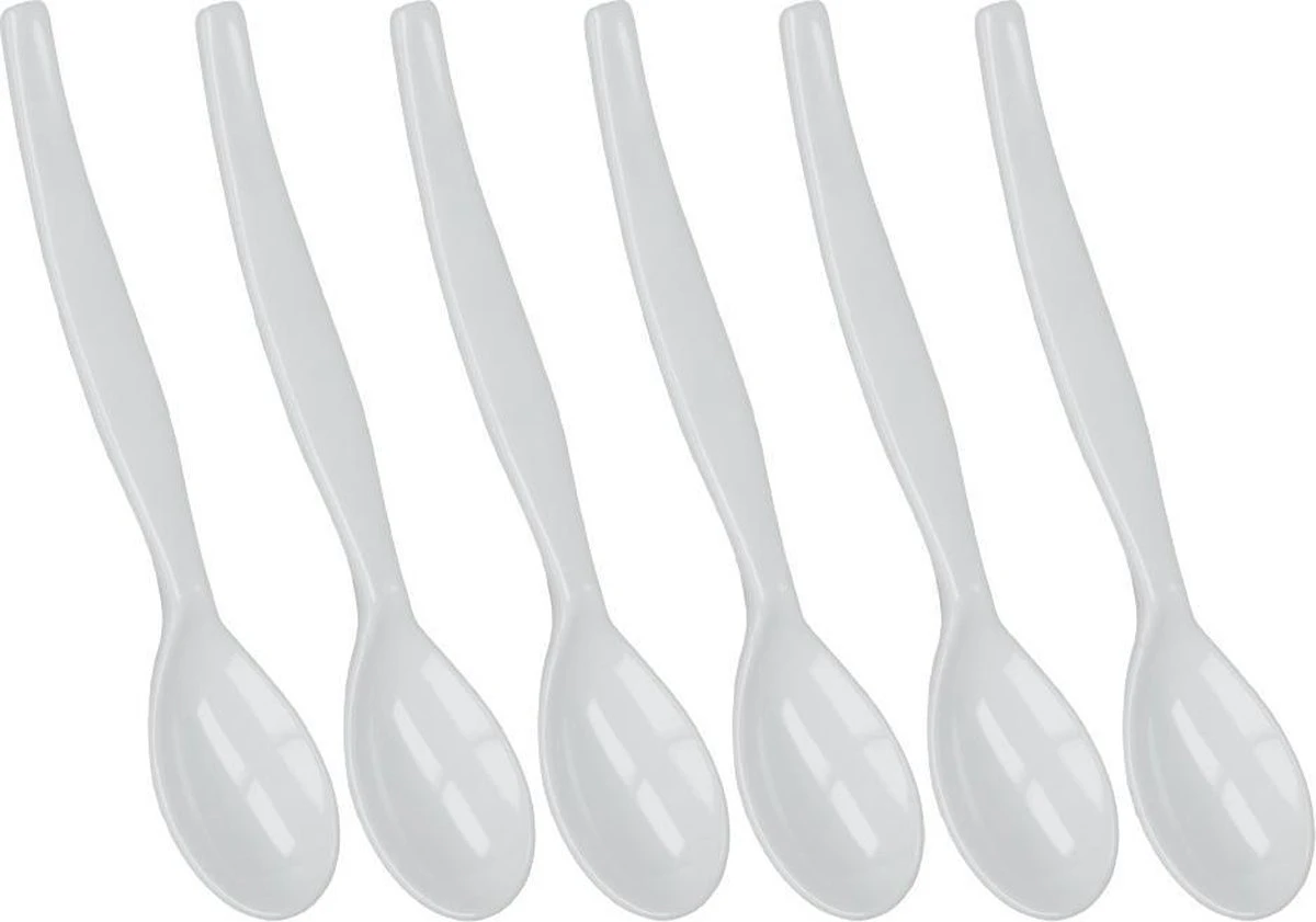 Metaltex Eierlepels 6 Stuks 12,5 X 2,5 Cm Wit 3 Metaltex Eierlepels 6 Stuks 12,5 X 2,5 Cm Wit