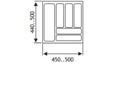 Culinorm Bestekbak - Besteklade - 50 Cm Breed X 50 Cm Diep - Grijs 7 Culinorm Bestekbak - Besteklade - 50 Cm Breed X 50 Cm Diep - Grijs -Keukenbenodigdheden 1200x850 4