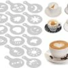 Koffie Figuurtjes Maker - Latte Art - Cacao Vormpjes - 16 Verschillende Houders - Cappuccino - Latte Macchiato - Hartjes Maker -Keukenbenodigdheden 1200x858 6