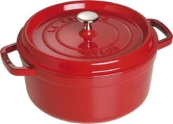 Staub - Ronde Cocotte 24 Cm - Kers 11 Staub - Ronde Cocotte 24 Cm - Kers -Keukenbenodigdheden 1200x862 2