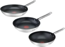Tefal Ultimum - Pannenset - 3 Stuks | Koekenpan 24cm | Koekenpan 28cm | Wokpan 28cm | INDUCTIE - PFAS-vrij -Keukenbenodigdheden 1200x875 3