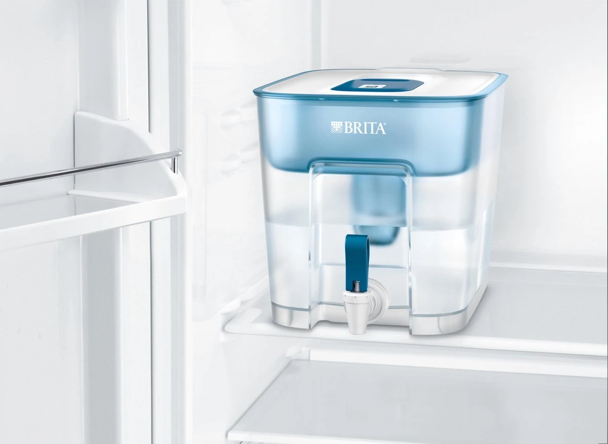BRITA - Waterfilterkan Flow Cool - Blauw - 8,2L 10 BRITA - Waterfilterkan Flow Cool - Blauw - 8,2L - Afbeelding 8