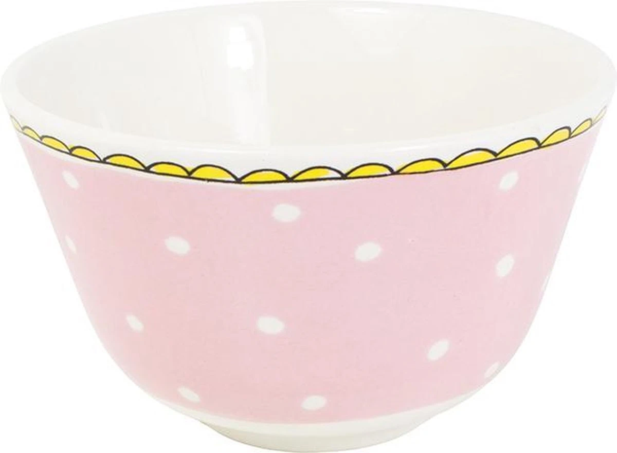 Blond Amsterdam - Even Bijkletsen - Kom - Stip - Ø 14 Cm 3 Blond Amsterdam - Even Bijkletsen - Kom - Stip - Ø 14 Cm