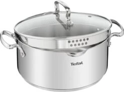 Tefal Duetto+ Pannenset -10 Delig- 5 Pannen - Kookpannenset - Zilver - Afdruipdeksels 18 Tefal Duetto+ Pannenset -10 Delig- 5 Pannen - Kookpannenset - Zilver - Afdruipdeksels -Keukenbenodigdheden 1200x893 2