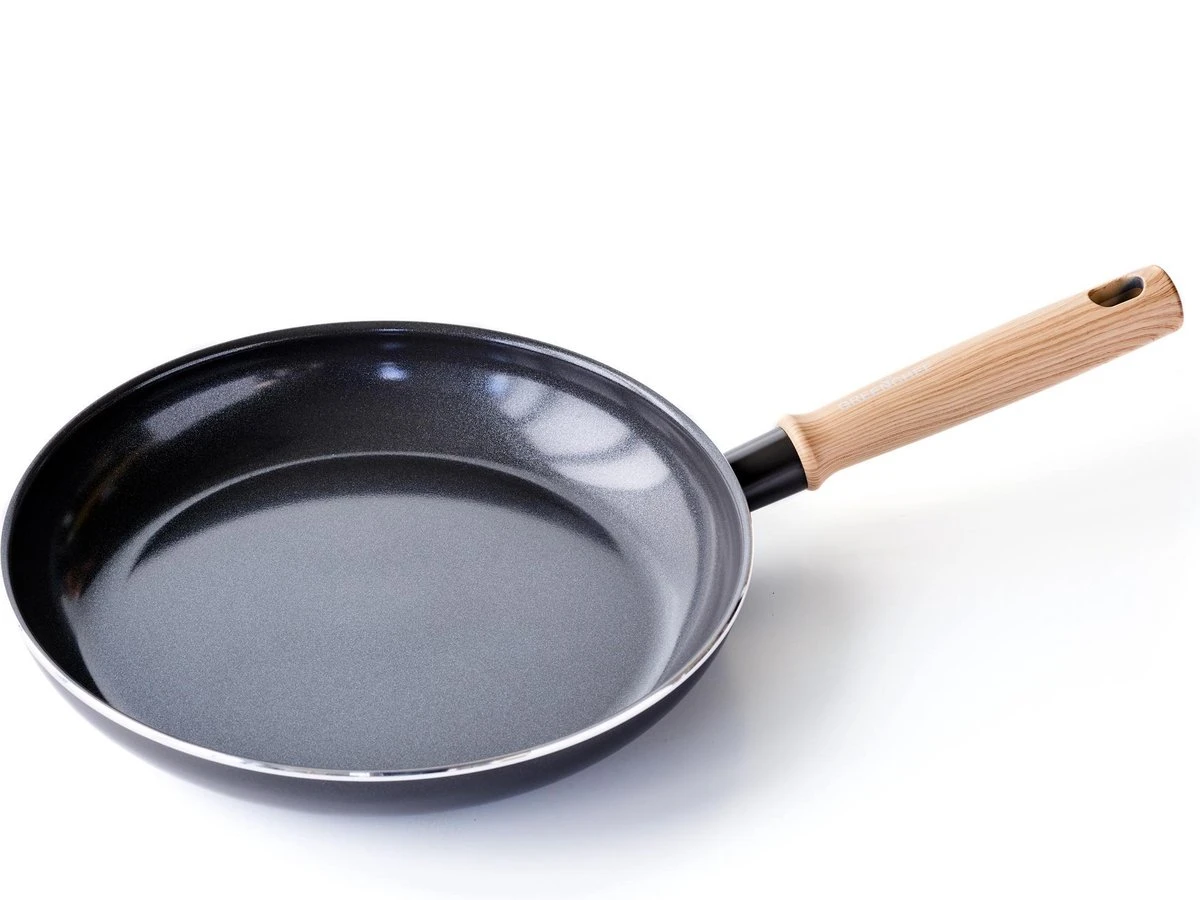 GreenChef Vintage Koekenpan 28cm - Zwart - Inductie - PFAS-vrij 3 GreenChef Vintage Koekenpan 28cm - Zwart - Inductie - PFAS-vrij