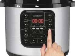 Beper P101COS001 - Multifunctionele Snelkookpan Met 15 Programma's - RVS -Keukenbenodigdheden 1200x900 120