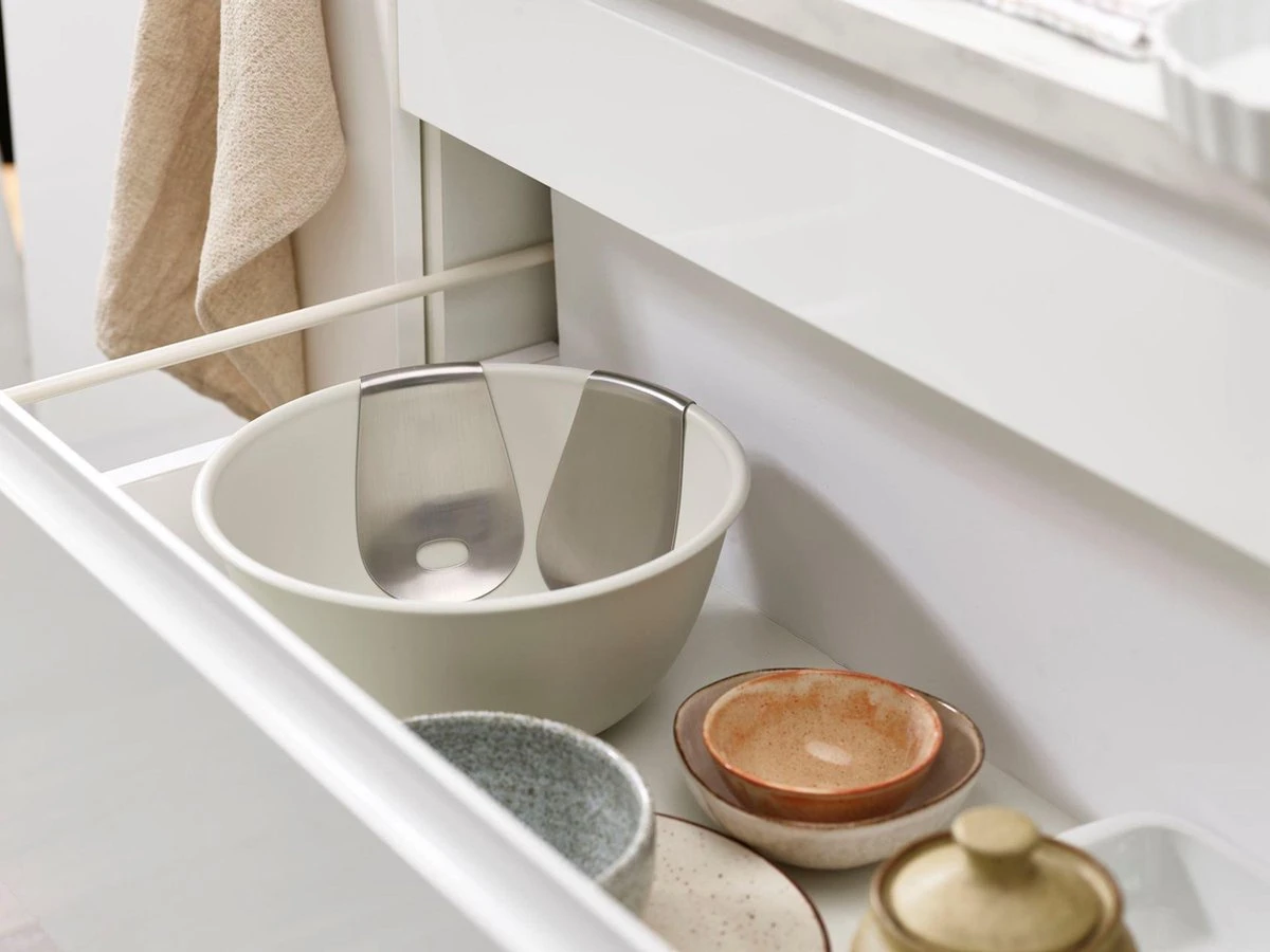 Joseph Joseph - Uno Saladeschaal - Met Saladebestek 13 Joseph Joseph - Uno Saladeschaal - Met Saladebestek - Afbeelding 11