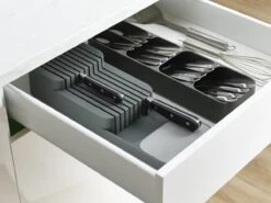 Joseph Joseph - Duo - Bestek Organiser Compact - Grijs -Keukenbenodigdheden 1200x900 83