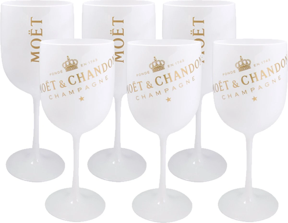 Moët & Chandon XL Ice Imperial Ice Bucket Inclusief 6 Glazen 4 Moët & Chandon XL Ice Imperial Ice Bucket Inclusief 6 Glazen - Afbeelding 2