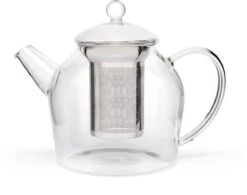 Bredemeijer - Glazen Minuet Santhee Theepot 1,2L Met Filter -Keukenbenodigdheden 1200x947