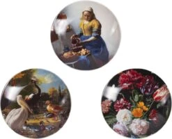 Gusta Hollandse Meesters - Gebaksbordje - ø15cm - Set 3 Stuks 13 Gusta Hollandse Meesters - Gebaksbordje - ø15cm - Set 3 Stuks -Keukenbenodigdheden 1200x972 3