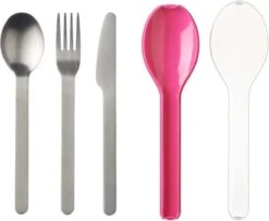 Mepal – Bestekset 3-delig Ellipse – Bestaat Uit Een Mes, Vork En Lepel – Nordic Pink – RVS Bestekset 13 Mepal – Bestekset 3-delig Ellipse – Bestaat Uit Een Mes, Vork En Lepel – Nordic Pink – RVS Bestekset -Keukenbenodigdheden 1200x984 2