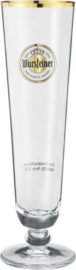 Warsteiner Bierglas 25cl Doos 6 Stuks