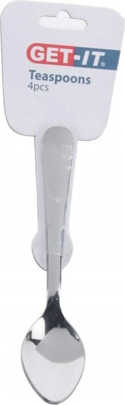 Get-it Koffie/thee Lepeltjes - 4st - RVS -12 Cm - Keukenbenodigdheden -Keukenbenodigdheden 371x1200