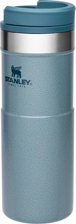 Stanley The NeverLeak™ Travel Mug 0,47L NEW - Thermosfles - Hammertone Ice -Keukenbenodigdheden 409x1200