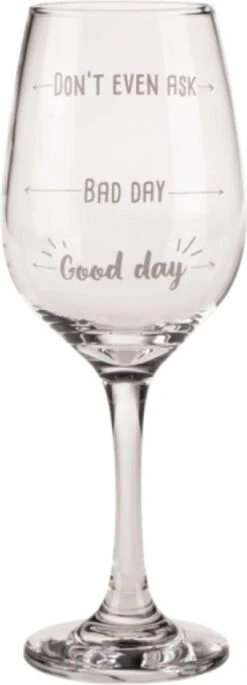 Out Of The Blue Grappig Wijnglas Met Tekst - Wijncadeau Voor Vrouwen - Cadeau Sinterklaas Kerst Verjaardag - Wijnglas Met Wijnhumor En Print: Good Day, Bad Day, Don’t Even Ask 15 Out Of The Blue Grappig Wijnglas Met Tekst - Wijncadeau Voor Vrouwen - Cadeau Sinterklaas Kerst Verjaardag - Wijnglas Met Wijnhumor En Print: Good Day, Bad Day, Don’t Even Ask -Keukenbenodigdheden 433x1200