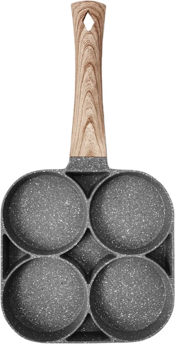 Merkloos Pannenkoekenpan - Pancake Pan - Eierpan - Omeletpan - Omeletmaker - Pannenkoekenpan Inductie 4 Merkloos Pannenkoekenpan - Pancake Pan - Eierpan - Omeletpan - Omeletmaker - Pannenkoekenpan Inductie - Afbeelding 2